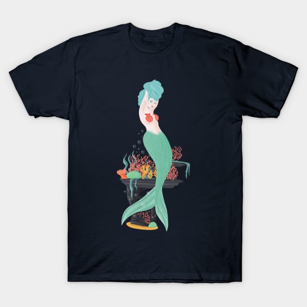 Mermaid T-Shirt by BarracudApps